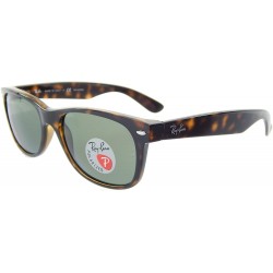 Gafas Ray Ban Wayfarer RB2132 902/58 Havana/ Crystal Green 5 (Importación USA)