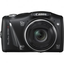 Canon PowerShot SX150 IS 14.1 MP Digital Camera with 12x Wide-Angle Optical Image Stabilized Zoom wi