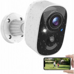 Security Cameras Wireless Outdoor, Battery Powered Cameras for Home Security Indoor/Outdoor with AI