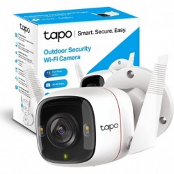 TP-Link Tapo 2K QHD Security Camera Outdoor Wired, Starlight Sensor for Color Night Vision, Free AI