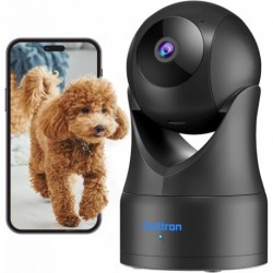 Indoor Security Camera 2K, Owltron 360 Camera for Home Security with Motion Detection, Baby Monitor