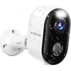 Security Cameras Wireless Outdoor, Battery Powered 1080P Color Night Vision, AI Motion Detection Spo