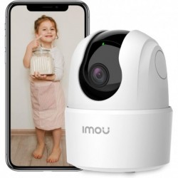 Imou 2K WiFi Security Camera Indoor Pet Dog Baby Camera with AI Human/Motion/Sound Detection, 360° W