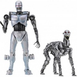 Robocop vs The Terminator - 7" Scale Action Figures - EndoCop/Terminator Dog 2-Pack