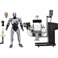 7-Inch Ultimate Battle-Damaged Robocop Scale Action Figure with Chair