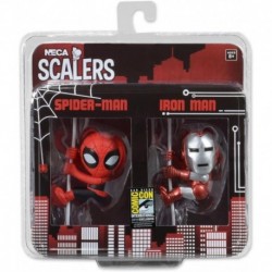 SDCC 2014 NECA Exclusive Scalers - Spider-Man & Iron Man