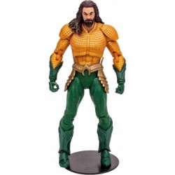 DC Multiverse - Aquaman 2 Movie - 7" Aquaman Action Figure (Gold & Green Suit)