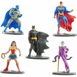 DC Justice League Collectible 2" High Figures, Set of 5