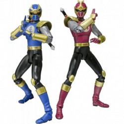 Bandai S.H. Figuarts Crimson Thunder Ranger and Navy Thunder Ranger Power Rangers Ninja Storm Action