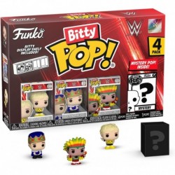 Bitty Pop! : WWE Mini Collectible Toys 4-Pack - Dusty Rhodes, Jerry Lawler, Ricky “The Dragon” Steam