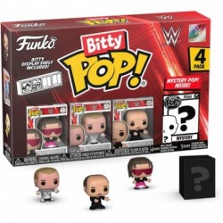 Bitty Pop! : WWE Mini Collectible Toys 4-Pack - Bret “Hit Man” Hart, Shawn Michaels, “Mean” Gene Oke