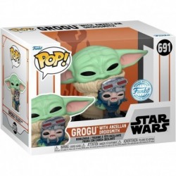 Pop! Star Wars: Mandalorian - Grogu with Anzellan Droidsmith, Amazon Exclusive