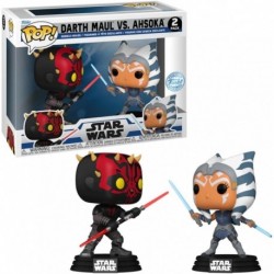 Pop! Star Wars: Darth Maul vs Ahsoka 2-Pack (Gamestop Exclusive)