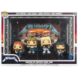 Pop! Moment Deluxe: Metallica Master of Puppets Tour (1986) Vinyl Figures (2022 Limited Edition Excl