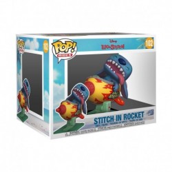 POP Pop! Rides: Lilo & Stitch - Stitch in Rocket, Multicolor, Standard