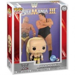 WWE Hulk vs Andre - Hulk Hogan US Exclusive Pop Vinyl Figure, 6.45-Inch Tall Size