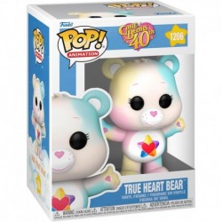 Pop! Animation: Care Bears 40th Anniversary - True Heart Bear with Translucent Glitter Chase (Styles