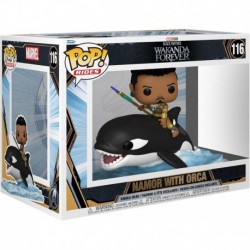 Pop! Ride Super Deluxe: Black Panther - Wakanda Forever, Namor with Orca