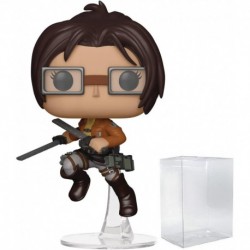 POP Attack on Titan Hange Zoe Funko Pop Vinyl Figure Bundled with Compatible Pop Box Protector Case