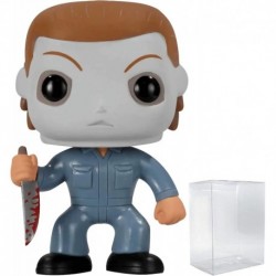 POP Halloween - Michael Myers Funko Vinyl Figure (Bundled with Compatible Box Protector Case), Multi