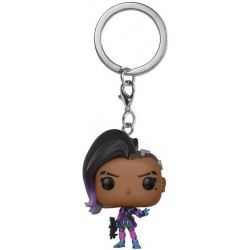 Pop Keychain: Overwatch - Sombra Collectible Figure, Multicolor