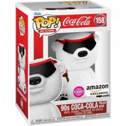 Pop! Ad Icons: 90's Coca-Cola Polar Bear Flocked