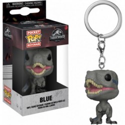 Pop Keychain: Jurassic World 2 - Blue Velociraptor Collectible Figure, Multicolor