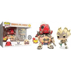 SDCC 2018 Blizzard Exclusive Roadhog and Junkrat 2 Pack Funko Pop Figure