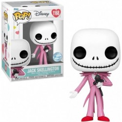 Pop! Disney: The Nightmare Before Christmas - Jack Skellington w/Flowers Valentine Figure (HT Expo)