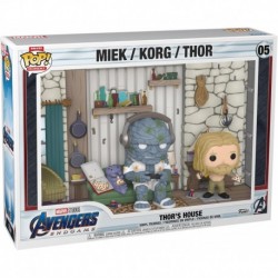 Pop! Moments Deluxe: Avengers: Endgame - Thor's House, Miek, Korg, Thor