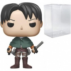 Attack on Titan - Levi Ackerman Funko Pop! Vinyl Figure (Bundled with Compatible Pop Box Protector C