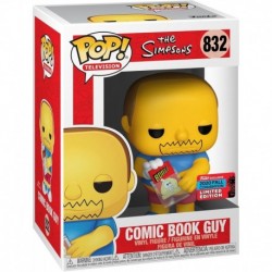 Pop! Animation: The Simpsons - Comic Book Guy - Collectible Vinyl Figure - Gift Idea - Official Merc