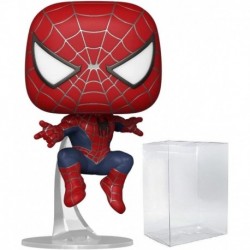 POP Marvel: Spider-Man: No Way Home - Friendly Neighborhood Spider-Man Funko Vinyl Figure (Bundled w