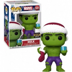 Pop! Marvel: Holiday - Green Hulk (Exc), Collectable Toy Figure for Collectors and Display - 74731