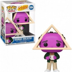 Funko Pop! TV: Seinfeld - Holistic George with Purple Face (Target Exclusive)