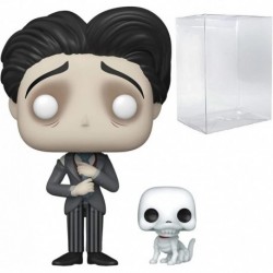 POP Corpse Bride - Victor Van Dort with Scraps Funko Vinyl Figure (Bundled with Compatible Pop Box P