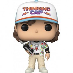 POP [Stranger Things - Dustin Henderson Season 4 Funko Vinyl Figure (Bundled with Compatible Box Pro