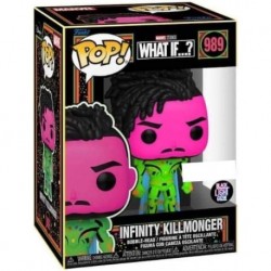 Pop! Marvel Black Light Vinyl Figure Collection MCU Glow Toy (Killmonger)