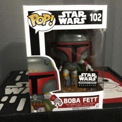 POP Star Wars: Boba Fett Action Figure Exclusive Smuggler's Bounty