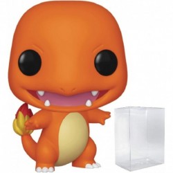 Charmander Funko Pop! Vinyl Figure (Bundled with Compatible Pop Box Protector Case) Multicolor 3.75