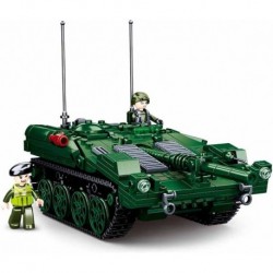 Stridsvagn 103 Tank Army Building Block(692 PCS), Military Historical Collection Model with 2 Soldie