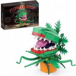 Audrey II Horror Piranha Flower Building Blocks Kit for Adult Kids,Little Shop of Horrors Cannibal P