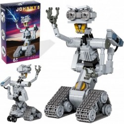 Johnny 5 Robot Short Circuit Building Set, Short Open Circuit Figures Robot Model Toys, Compatible f