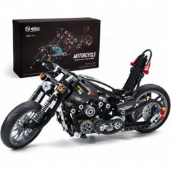 Knuckle Chopper Motorcycle Building Kit (451 Pieces)