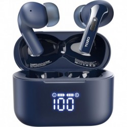 T20 Wireless Earbuds Bluetooth Headphones 48.5 Hrs Playtime with LED Digital Display, IPX8 Waterproo