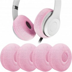 2 Pairs Flex Fabric Headphones Ear Covers, Washable & Stretchable Sanitary Earcup Protectors for On-