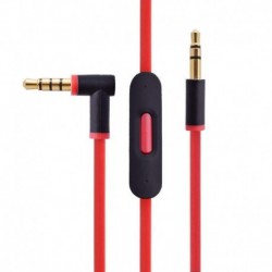 Original Replacement Cable/Wire for Beats by Dre Headphones Solo/Studio/Pro/Detox/Wireless-Red +Orig