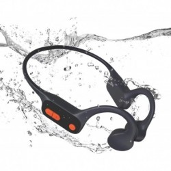 Bone Conduction Swimming Headphones, Bluetooth 5.4, IP68 Waterproof MP3 Open-Ear Headphones for Swim