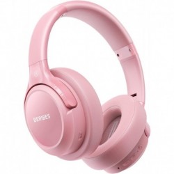 Bluetooth Wireless Headphones Over Ear,BERIBES 65H Playtime and 6 EQ Music Modes with Microphone, Hi