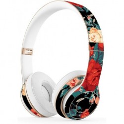 MasiBloom® Protective Headset Decal Sticker for Solo 3 Wireless & Solo 2 Wireless On-Ear Headphones